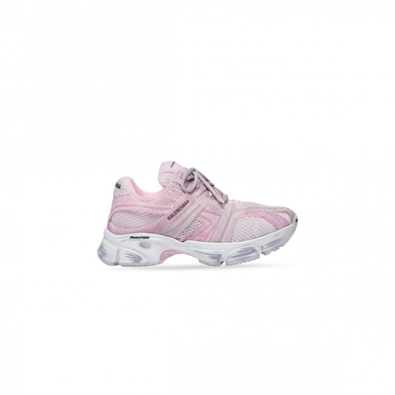 (image for) BALENCIAGA WOMEN'S PHANTOM SNEAKER WASHED IN PINK 679339W2E915390