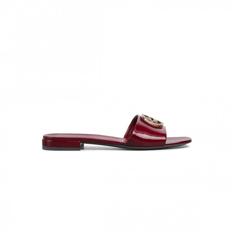 (image for) GUCCI WOMEN'S ROUND INTERLOCKING G SANDAL 820860
