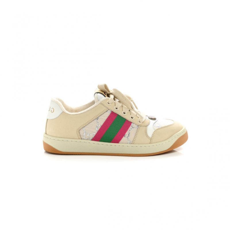 (image for) GUCCI SCREENER LEATHER SNEAKERS 577684