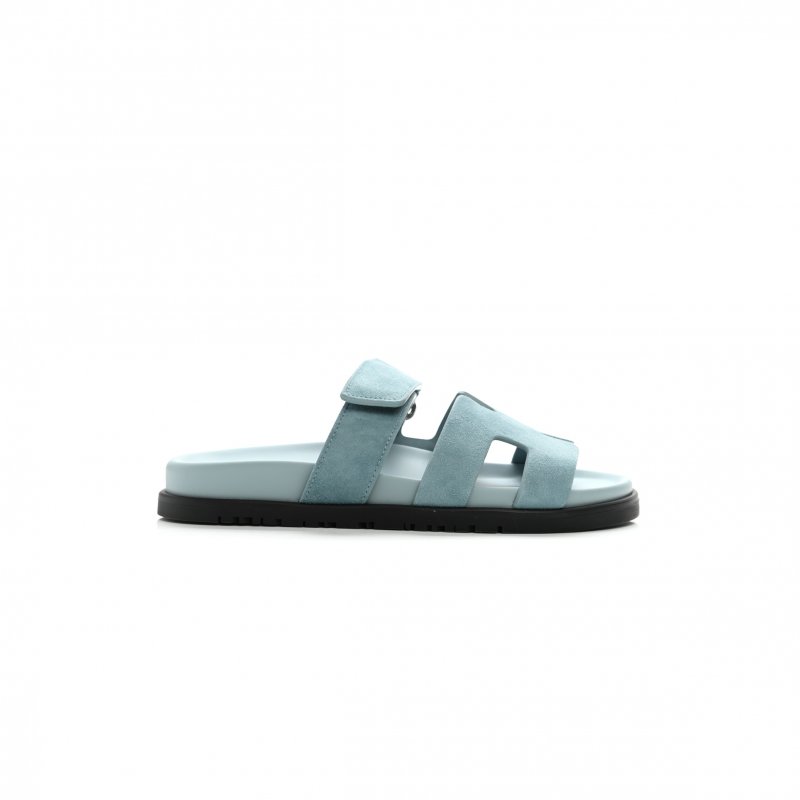 (image for) HERMES SUEDE GOATSKIN WOMENS CHYPRE SANDALS H211115Z6H