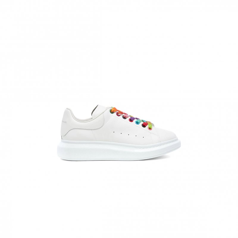 (image for) ALEXANDER MCQUEEN RAINBOW LACE OVERSIZED SNEAKER 553680WHX9P9035