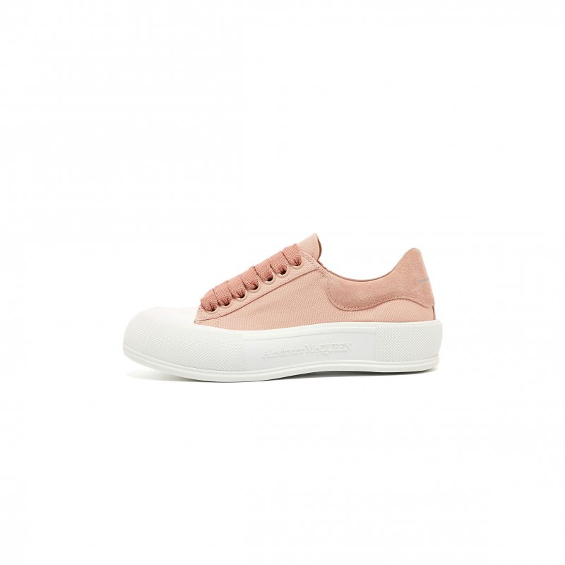 (image for) ALEXANDER MCQUEEN DECK CANVAS SNEAKERS 654593W4PQ19297