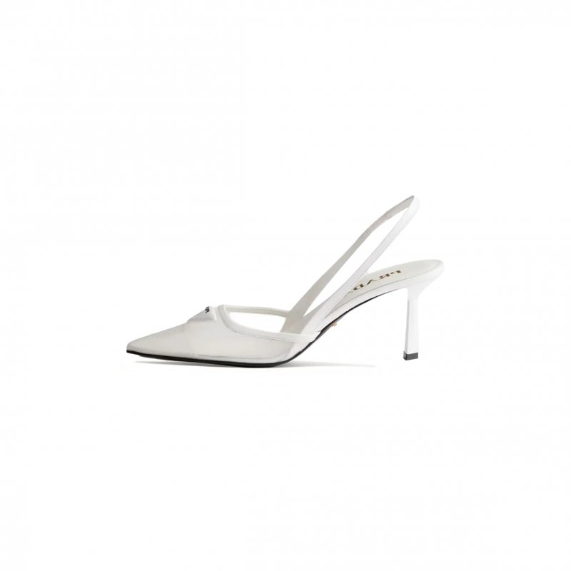 (image for) PRADA MESH FABRIC SLINGBACK PUMPS 1I891N