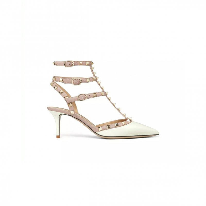 (image for) VALENTINO ROCKSTUD CAGED PUMP 65MM 5W2S0375VNW_L62