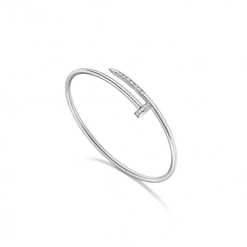 (image for) CARTIER JUSTE UN CLOU BRACELET SMALL MODEL REVERSE-SET DIAMONDS CRB6092017