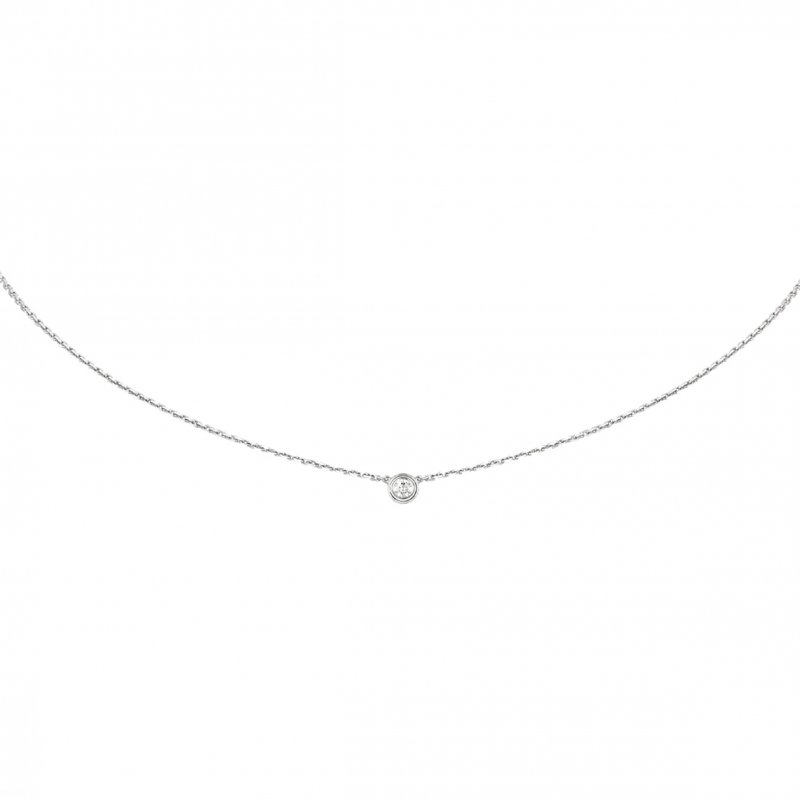 (image for) CARTIER D'AMOUR NECKLACE XS WHITE GOLD, DIAMOND B7224515