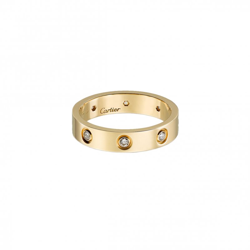 (image for) CARTIER LOVE WEDDING BAND, 8 DIAMONDS B4056200