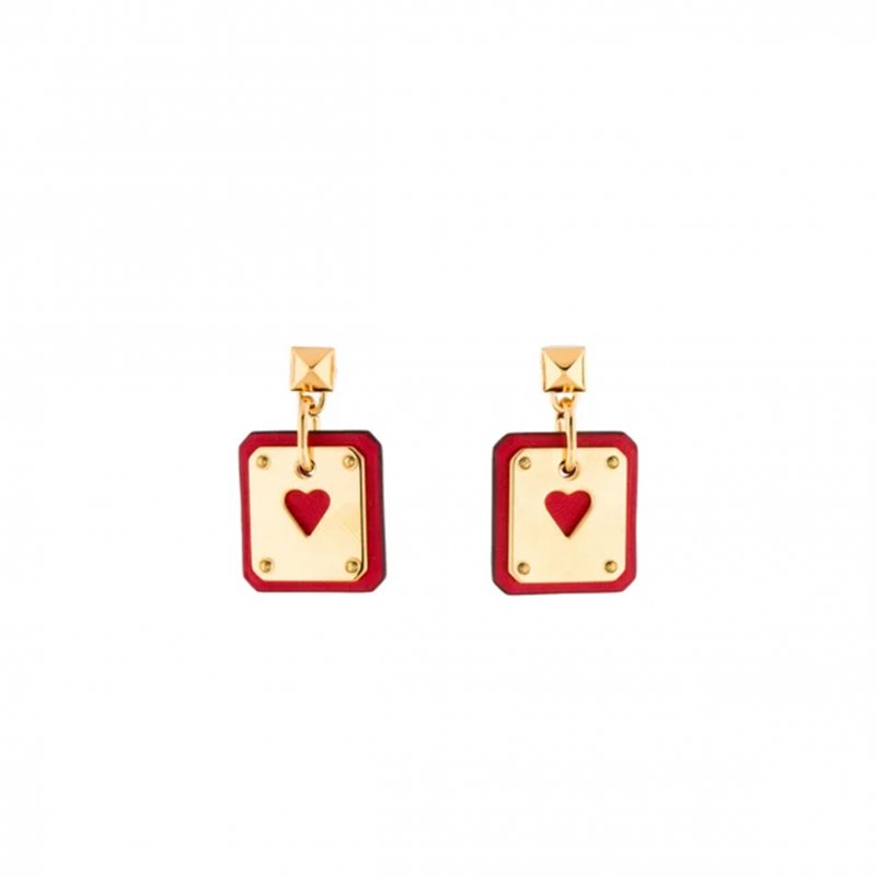 (image for) HERMÈS AS DE COEUR DROP EARRINGS