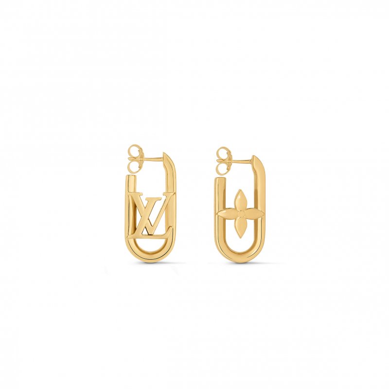 (image for) LOUIS VUITTON MY LV CHAIN EARRINGS M01140