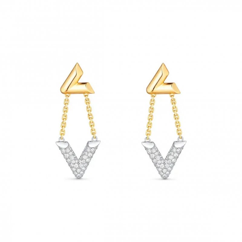 (image for) LOUIS VUITTON LV VOLT 18K EARRINGS Q96973