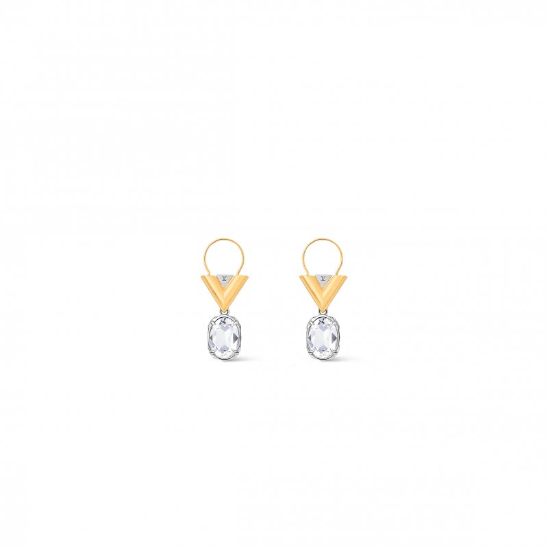 (image for) LOUIS VUITTON V FOR VUITTON EARRINGS M02261