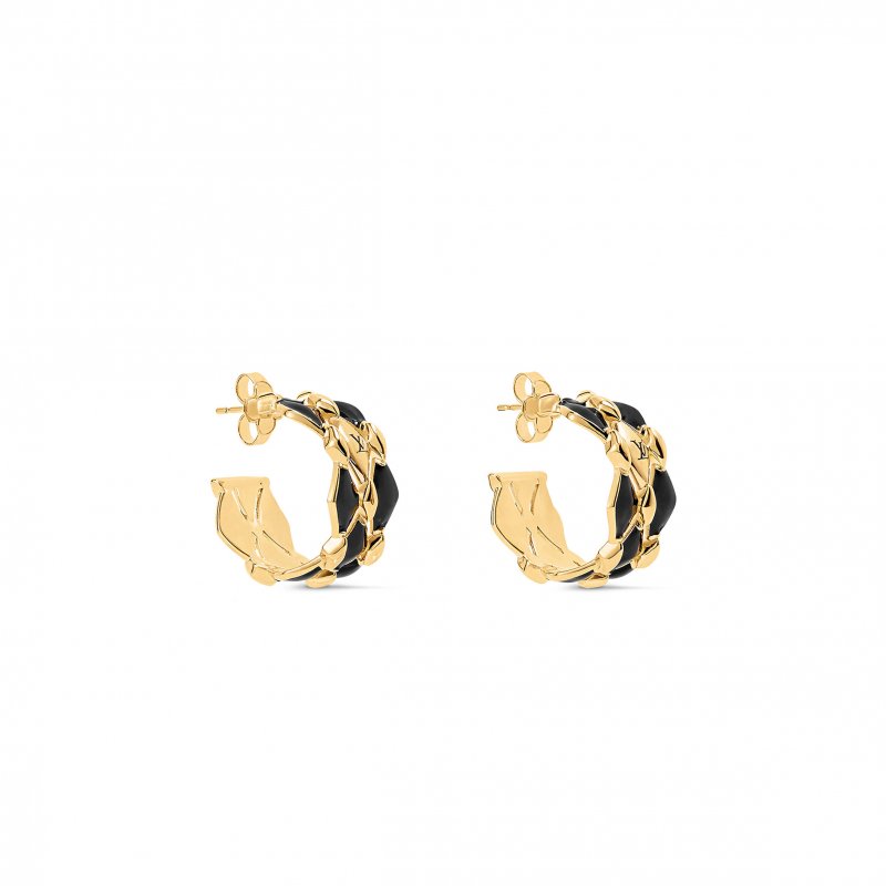 (image for) LOUIS VUITTON LV MALLETAGE EARRINGS M01685