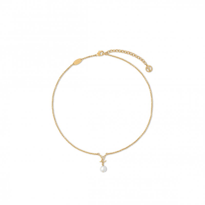 (image for) LOUIS VUITTON LV ICONIC LOUISA NECKLACE M01623