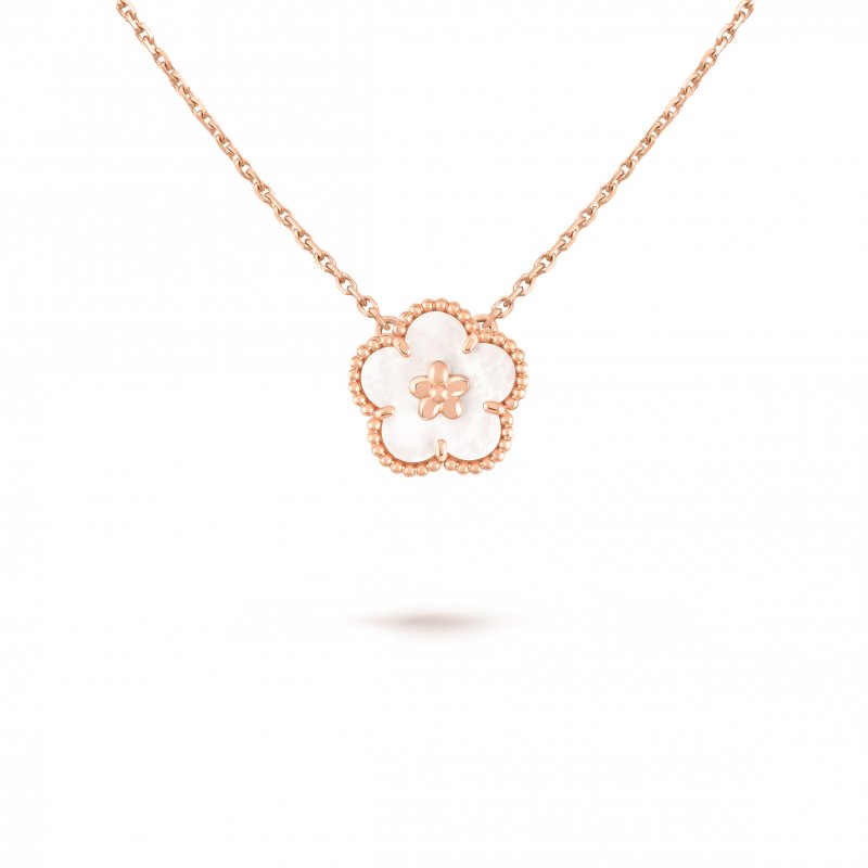 (image for) VAN CLEEF ARPELS LUCKY SPRING PENDANT, PLUM BLOSSOM VCARP9X100