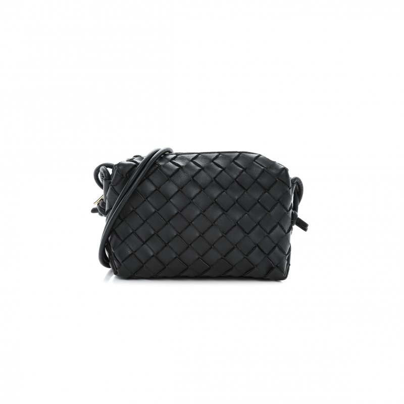(image for) BOTTEGA VENETA NAPPA INTRECCIATO MINI LOOP CAMERA BAG SPACE (17*13*7cm)
