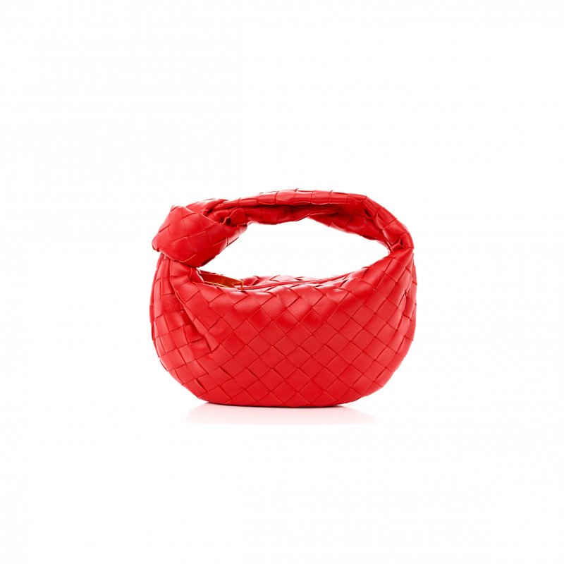 (image for) BOTTEGA VENETA NAPPA INTRECCIATO MINI JODIE REDSTONE (24*13*8cm)