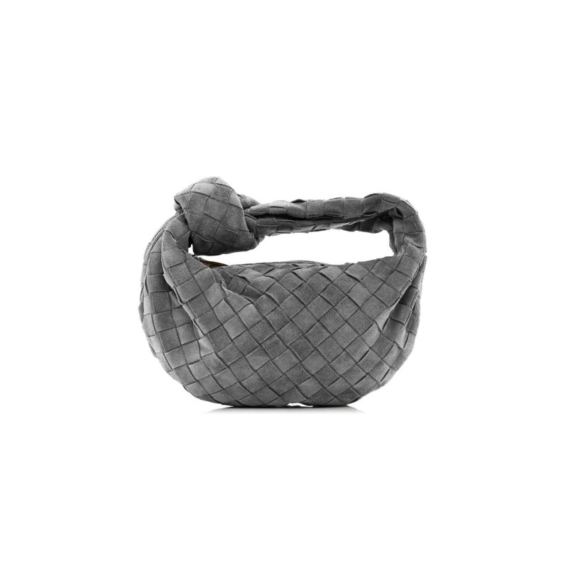 (image for) BOTTEGA VENETA SUEDE INTRECCIATO MINI JODIE THUNDER (24*14*8cm)