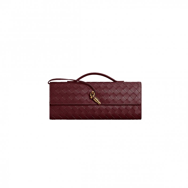 (image for) BOTTEGA VENETA LONG CLUTCH ANDIAMO WITH HANDLE (31*13*3cm)
