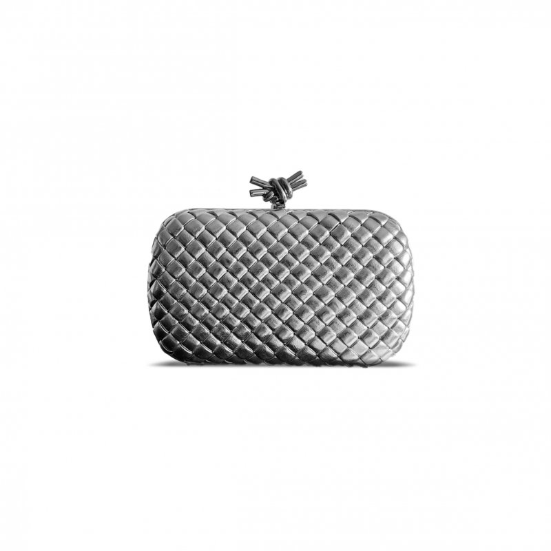(image for) BOTTEGA VENETA KNOT MINAUDIÈRE CLUTCH 717622V2H417500 (20.5*12.5*6cm)