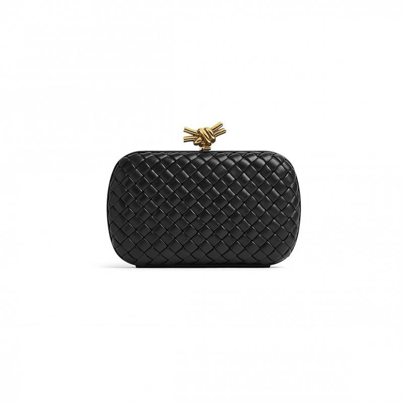 (image for) BOTTEGA VENETA KNOT MINAUDIÈRE CLUTCH 717622V01D11019 (20.5*12.5*6cm)