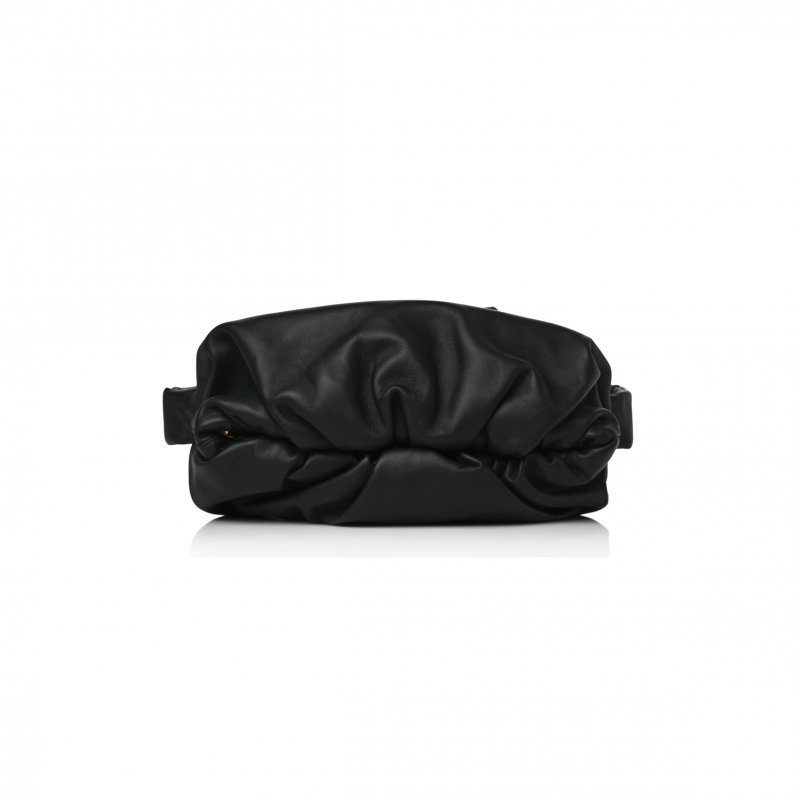 (image for) BOTTEGA VENETA CALFSKIN BELT BAG BLACK (29*15*10cm)