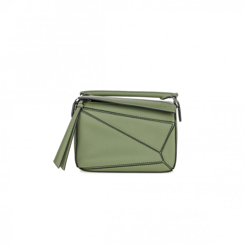 (image for) LOEWE MINI PUZZLE EDGE BAG IN CLASSIC CALFSKIN 061838-8 (18*12.5*8cm)