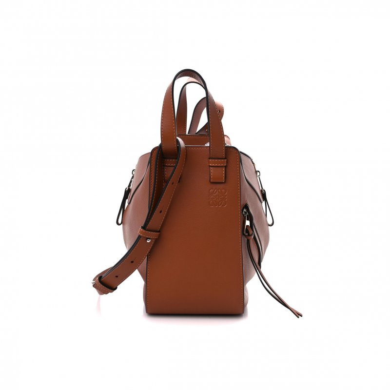 (image for) LOEWE CALFSKIN SMALL HAMMOCK SHOULDER BAG TAN (27*23*14cm)