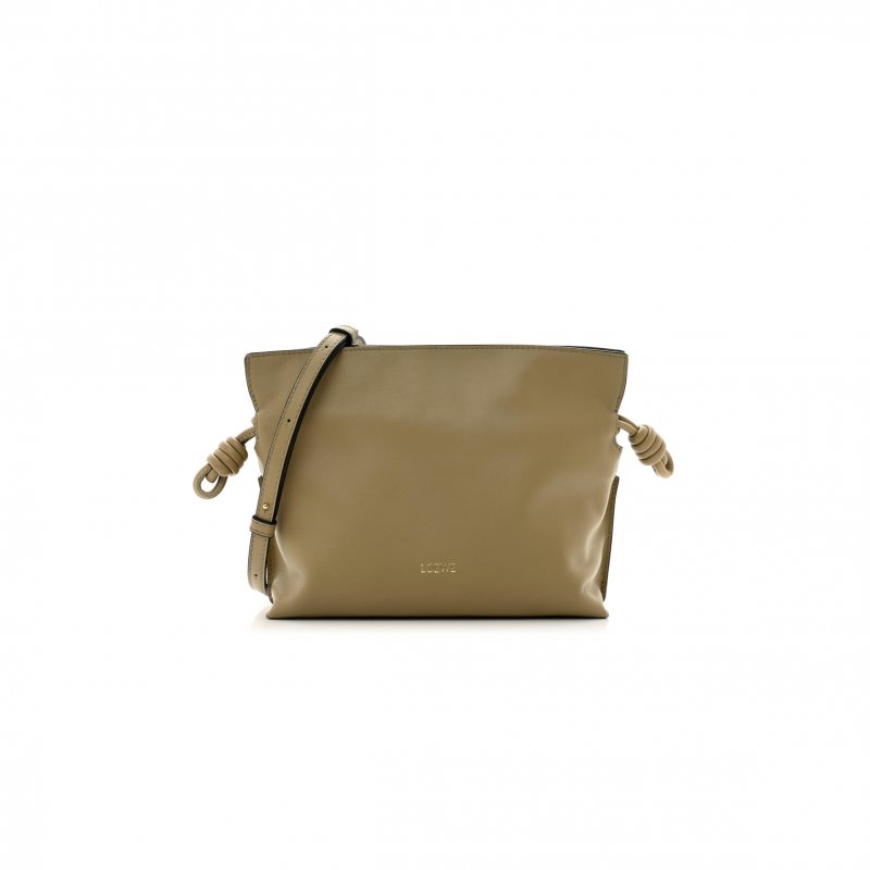 (image for) LOEWE CALFSKIN MINI FLAMENCO KNOT BAG LIGHT MAUVE (23*18*7cm)