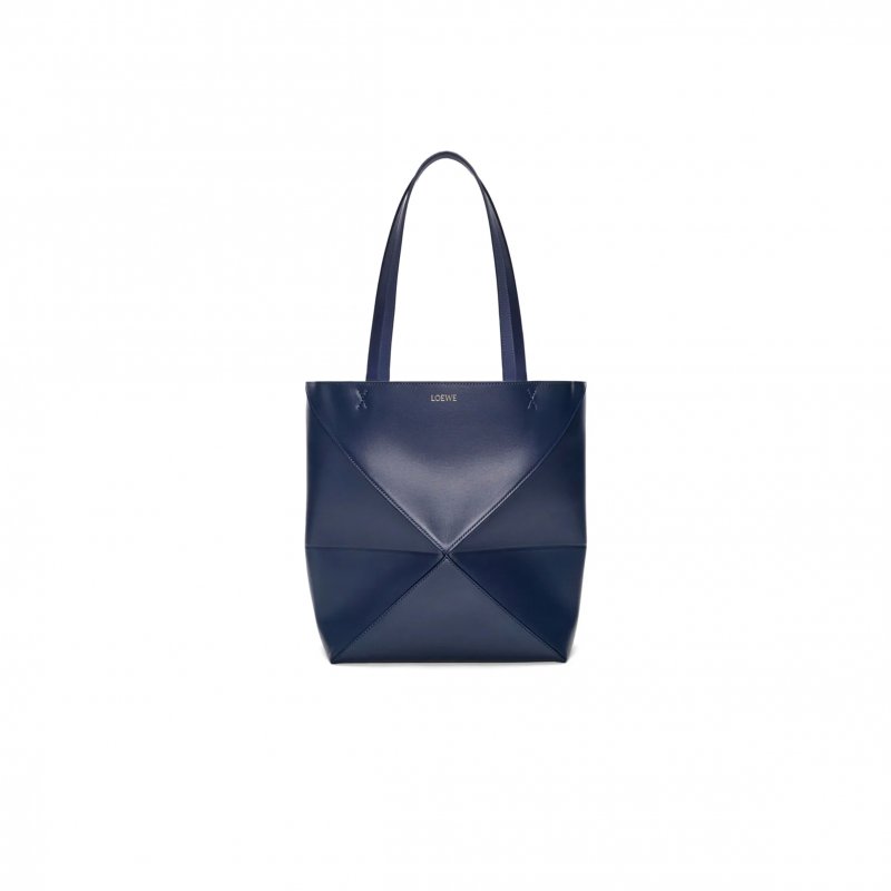 (image for) LOEWE MEDIUM PUZZLE FOLD TOTE IN SHINY CALFSKIN A657G50X01 06 (31.5*25.5*14.5cm)