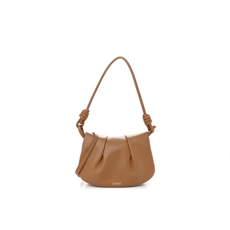 (image for) LOEWE SHINY NAPPA CALFSKIN PASEO SATCHEL BLACK (27*18*6cm)
