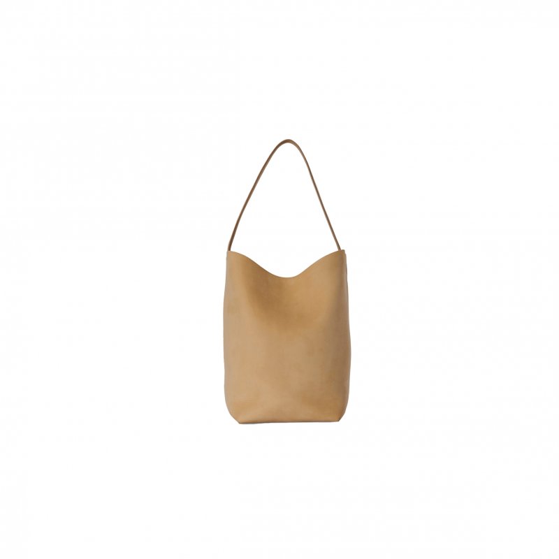 (image for) THE ROW SMALL PARK TOTE BAG IN NUBUCK CROISSANT W1314L87CRO (25*22*12cm)