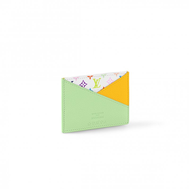 (image for) LOUIS VUITTON MASTER MURAKAMI LV X TM CRISS-CROSS CARD HOLDER M14139 (10*7cm)
