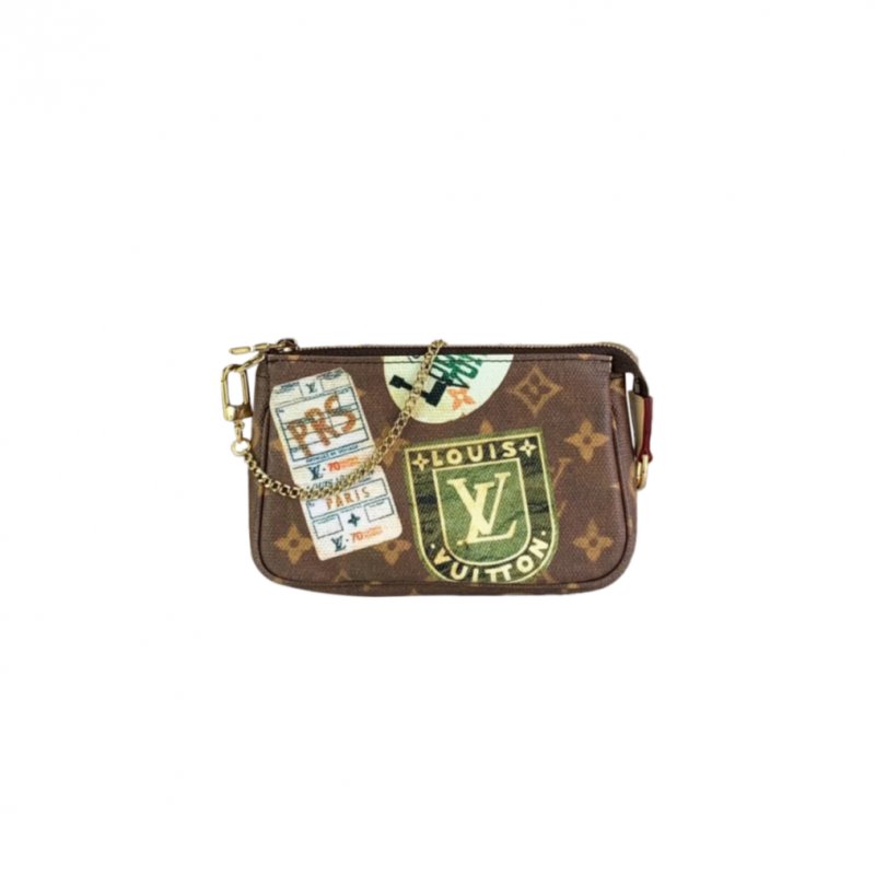 (image for) LOUIS VUITTON MASTER MINI POCHETTE ACCESSORIES HANDBAG M58008 (14.5*9.5*4cm)