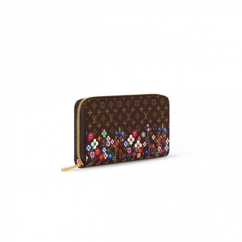 (image for) LOUIS VUITTON MASTER MURAKAMI LV × TM ZIPPY WALLET M14162 (19.5*10.5*2.5cm)