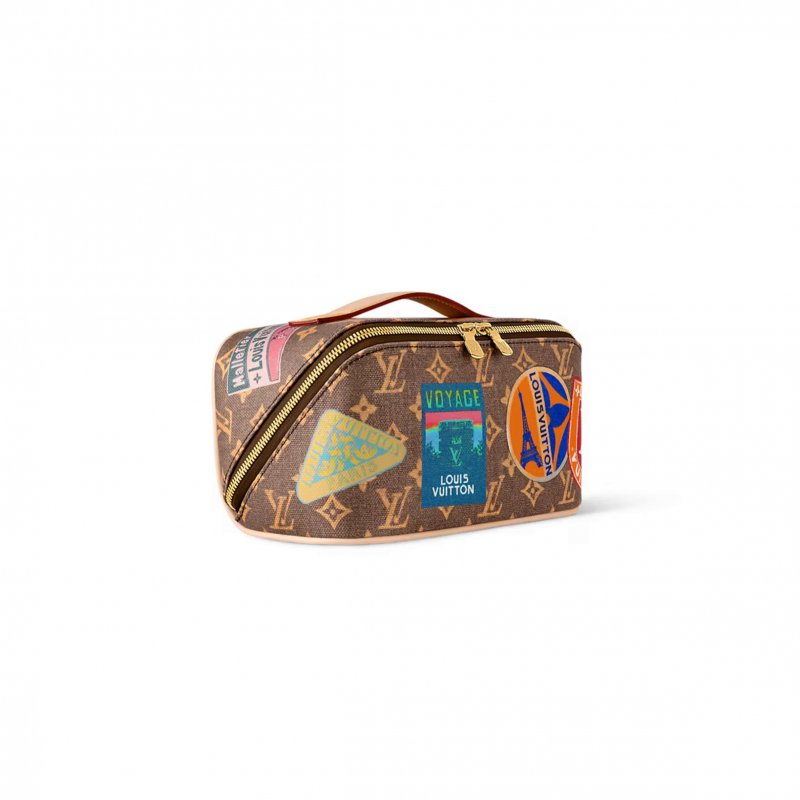(image for) LOUIS VUITTON MASTER TOILETRY BAG 2 COMPARTMENTS M14744 (24*13*13cm)