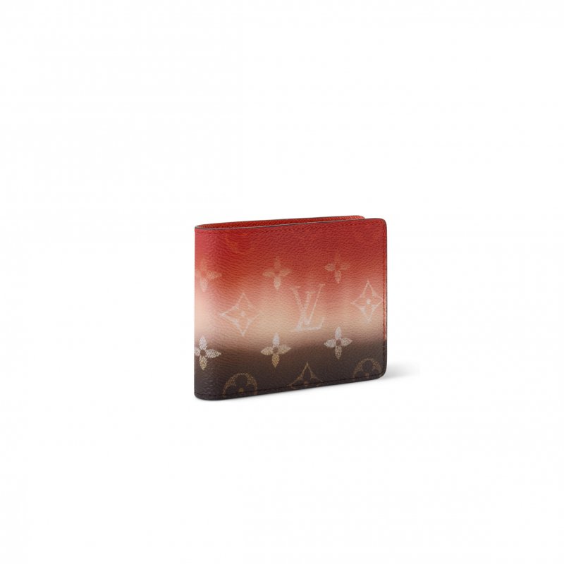 (image for) LOUIS VUITTON MASTER MONOGRAM PIGMENT SLENDER WALLET M28006 (11.5*9*1.5cm)