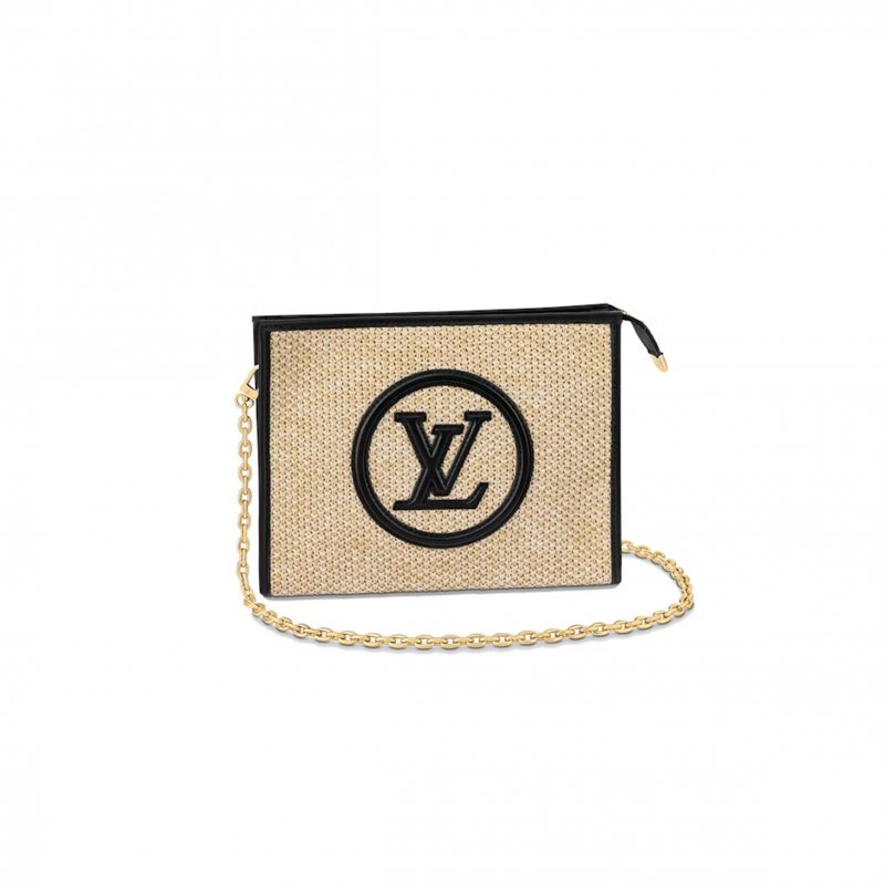 (image for) LOUIS VUITTON TOILETRY POUCH ON CHAIN M81366 (9.8*7.9*2.2cm)