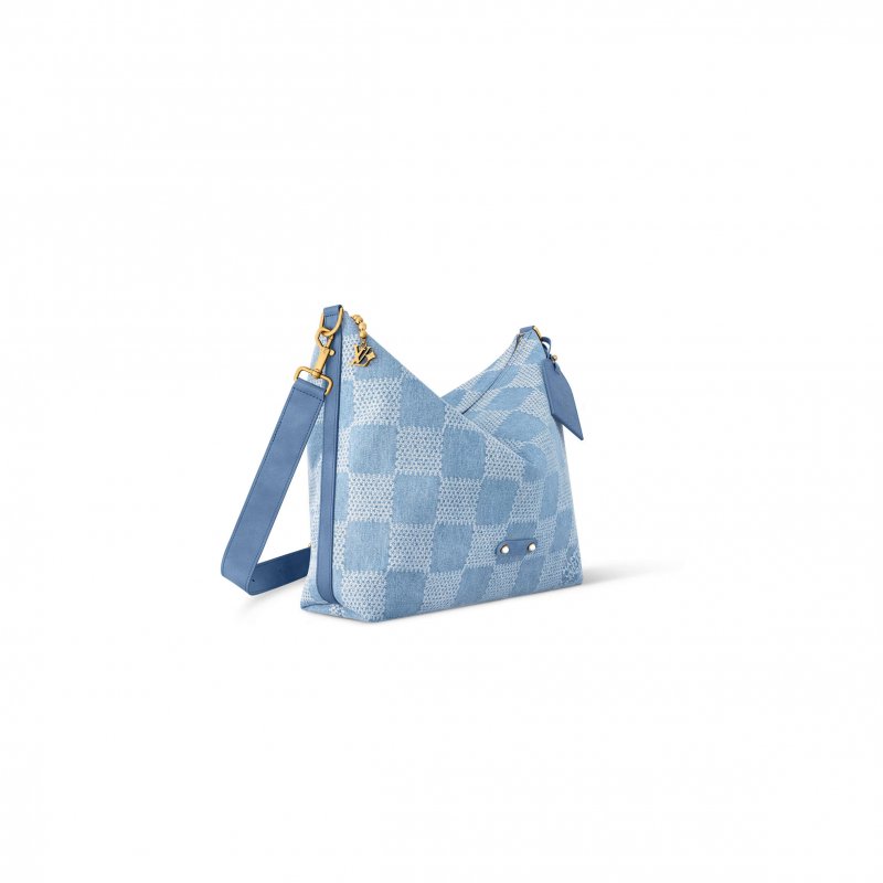 (image for) LOUIS VUITTON DENIM VAGABOND HOBO N00202 (38*35*12cm)