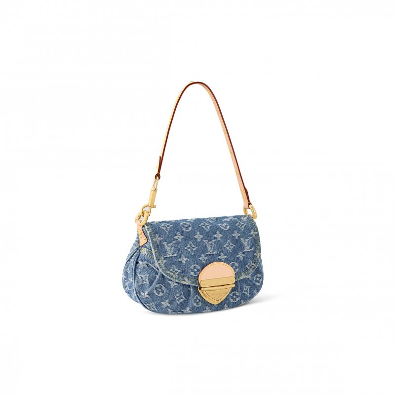 (image for) LOUIS VUITTON DENIM SUNSET HANDBAG M46829 (27*18*3cm)