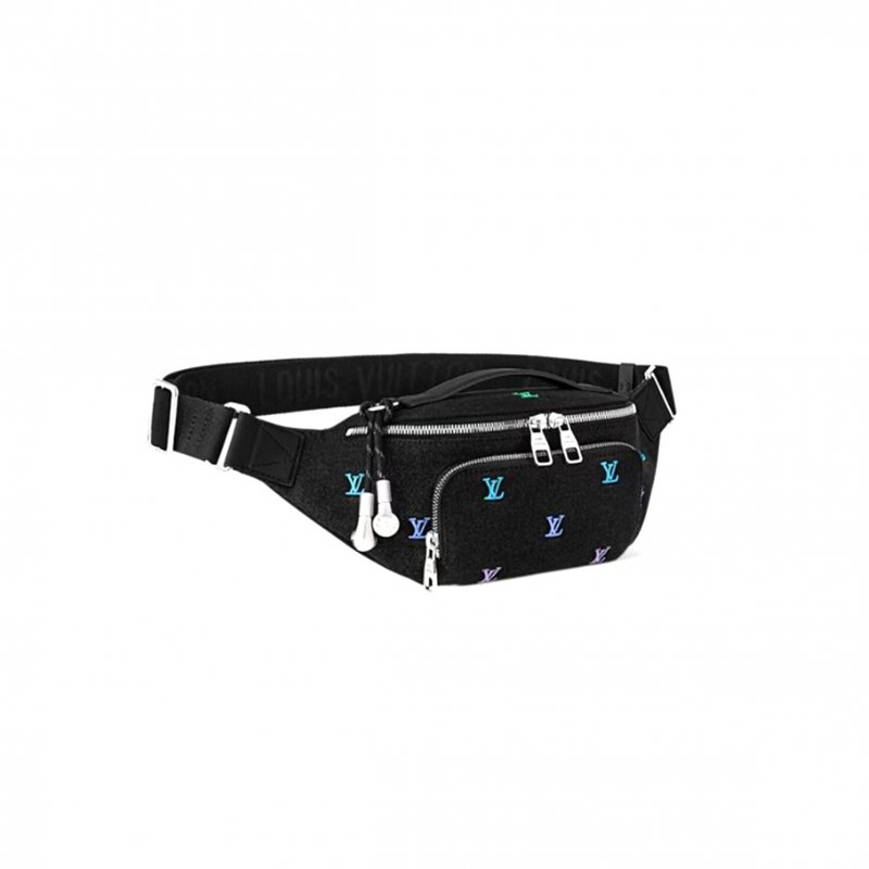 (image for) LOUIS VUITTON DENIM RUSH BUMBAG M13961 (37*14*13cm)