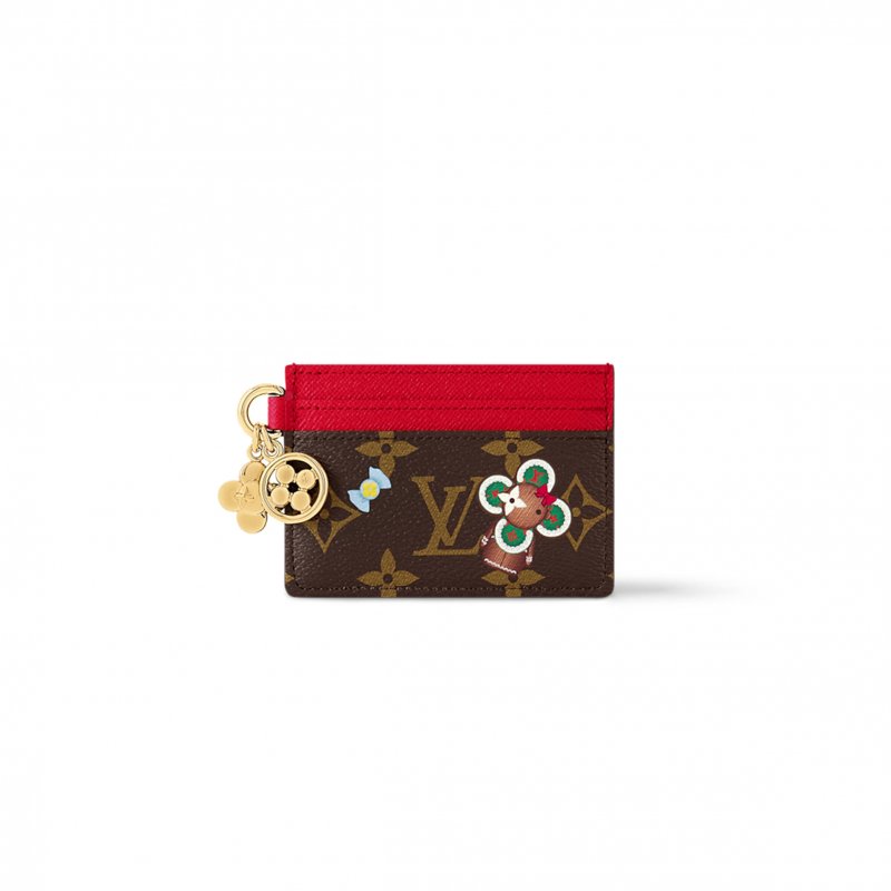 (image for) LOUIS VUITTON LV CHARMS BUSINESS CARD HOLDER M12215 (10.2*7.3*0.3cm)