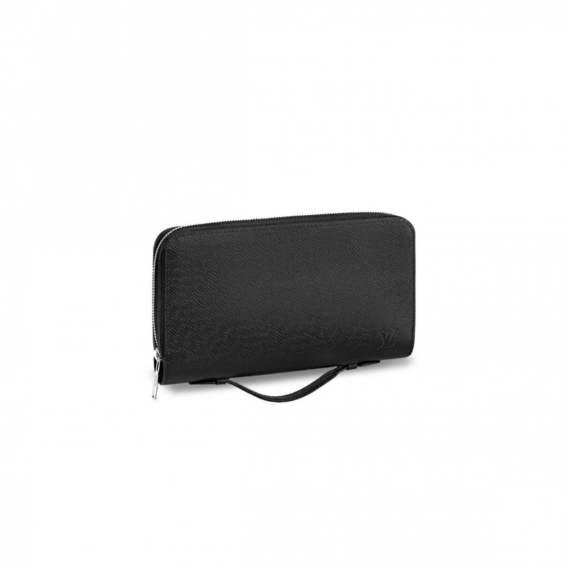 (image for) LOUIS VUITTON BLACK DAMIER INFINI ZIPPY XL N41503 (22*13.5*4cm)