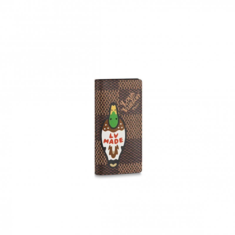 (image for) LOUIS VUITTON X NIGO BRAZZA WALLET N60393 (19*10*2cm)