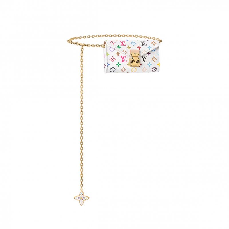 (image for) LOUIS VUITTON MURAKAMI LV X TM POUCH METIS BELT M4625Z (13.5*8cm)