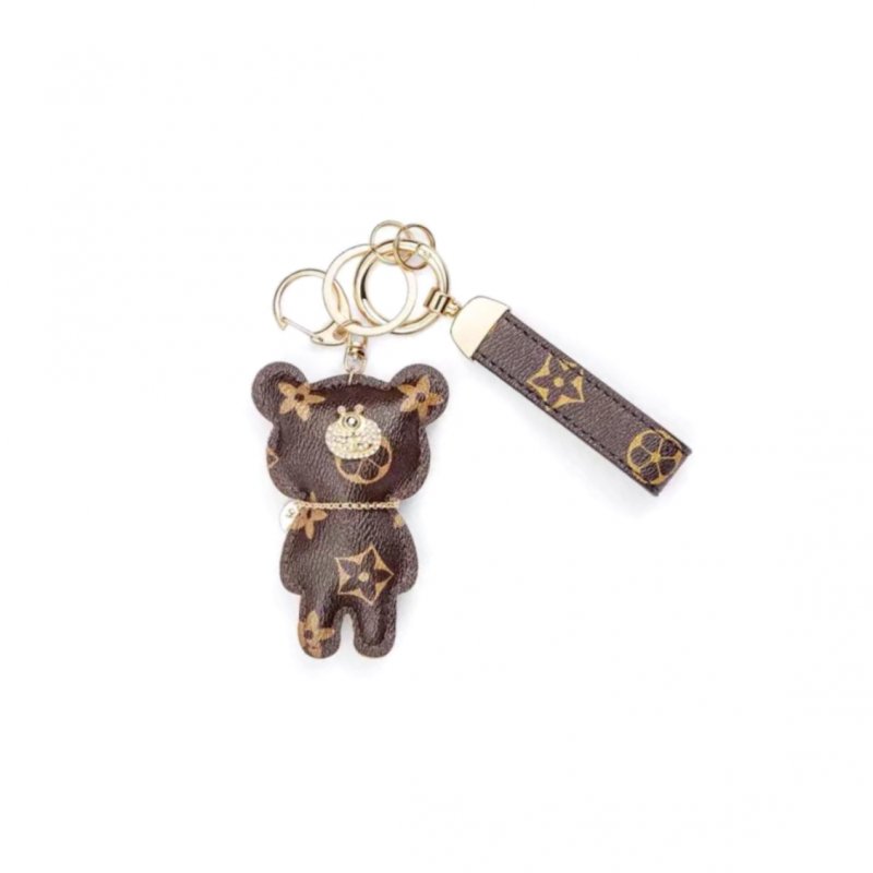 (image for) LOUIS VUITTON PORTOCLE TEDDY BEAR KEYCHAIN