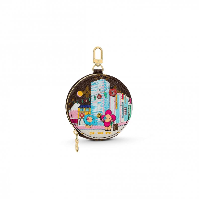 (image for) LOUIS VUITTON ROUND COIN PURSE MONOGRAM VIVIENNE M81634 (9*9*2cm)