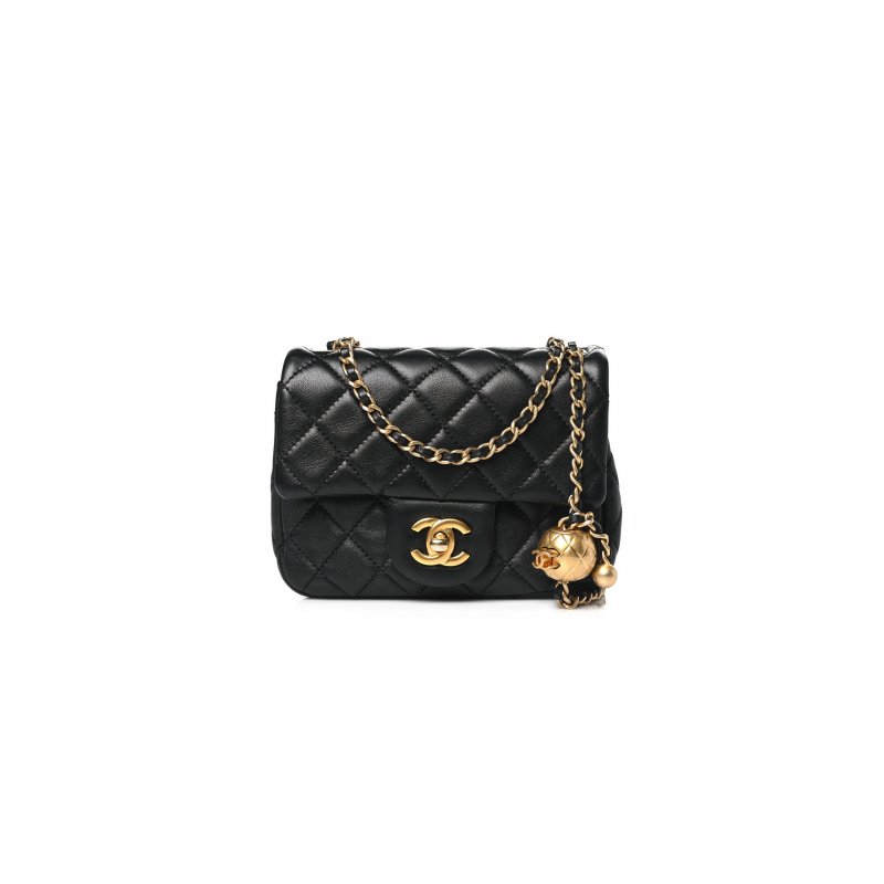 (image for) CHANEL MASTER LAMBSKIN QUILTED MINI PEARL CRUSH FLAP AS1786 (17*12*7cm)