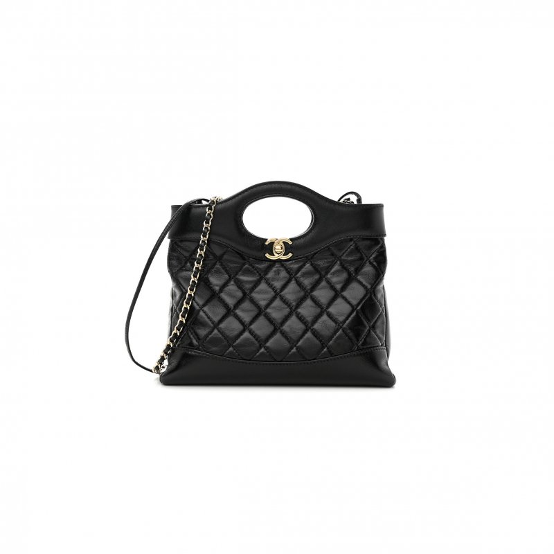 (image for) CHANEL MASTER SHINY CRUMPLED CALFSKIN MINI 31 SHOPPING BAG 1467959 (22*23*5.5cm)