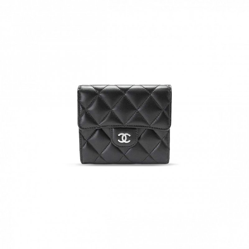(image for) CHANEL MASTER CLASSIC FLAP-TOP WITH QUILTED SILVER HARDWARE AP0231 (11.5*10.5*3cm)