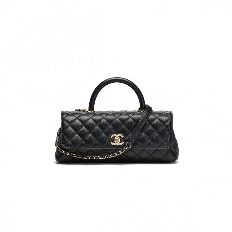 (image for) CHANEL MASTER 26P FLAP BAG WITH TOP HANDLE AS6091 (31*12.5*7cm)